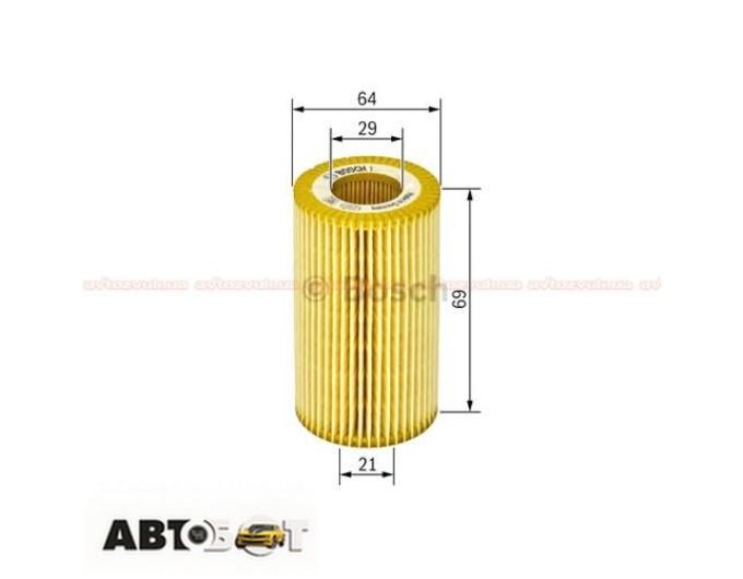 Фільтр оливи Bosch 1 457 429 249, ціна: 346 грн.