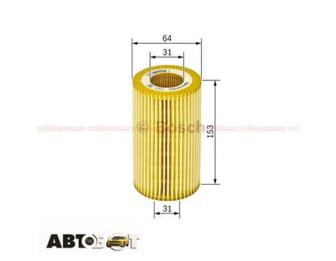 Фільтр оливи Bosch 1 457 429 252, ціна: 522 грн.