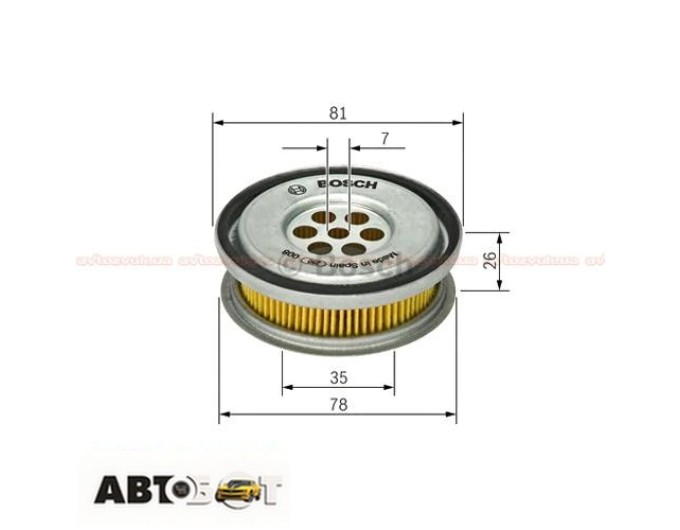Масляный фильтр Bosch 1 457 429 416, цена: 271 грн.