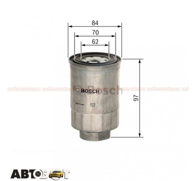 Топливный фильтр Bosch 1 457 434 443, цена: 461 грн.