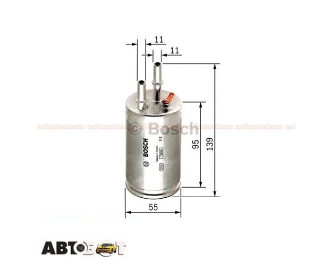 Паливний фільтр Bosch F 026 403 014, ціна: 1 553 грн.