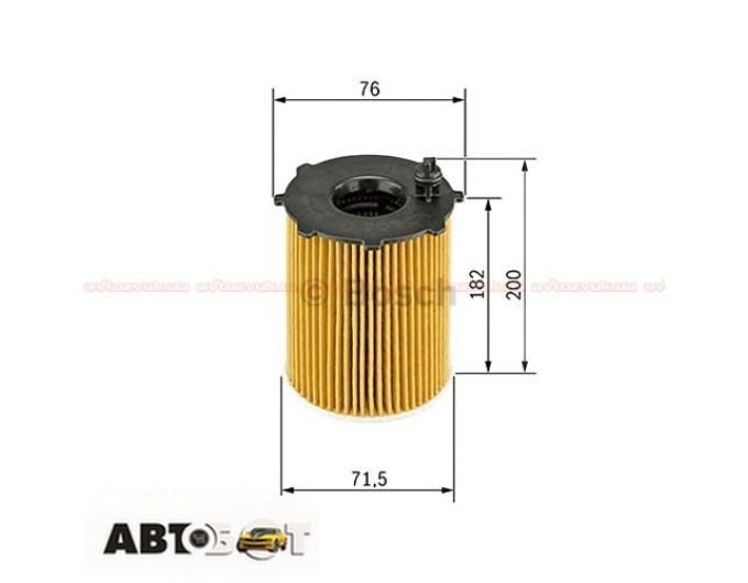 Фільтр оливи Bosch F 026 407 002, ціна: 526 грн.
