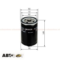 Масляный фильтр Bosch F 026 407 004