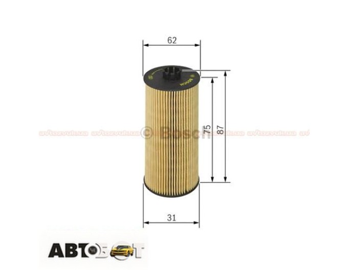 Масляный фильтр Bosch F 026 407 015, цена: 244 грн.