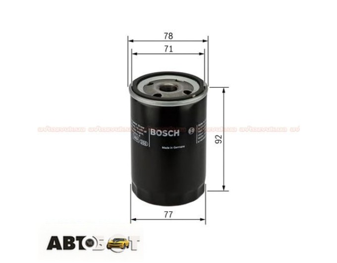 Масляный фильтр Bosch F 026 407 017, цена: 359 грн.
