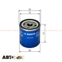 Масляный фильтр Bosch F 026 407 024