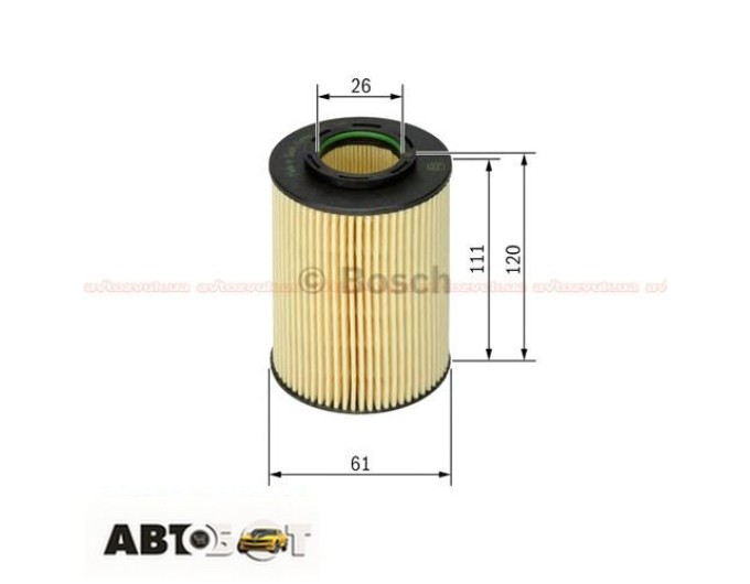 Масляный фильтр Bosch F 026 407 062, цена: 386 грн.