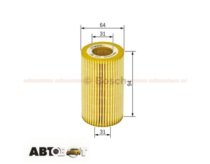 Масляный фильтр Bosch F 026 407 068, цена: 417 грн.