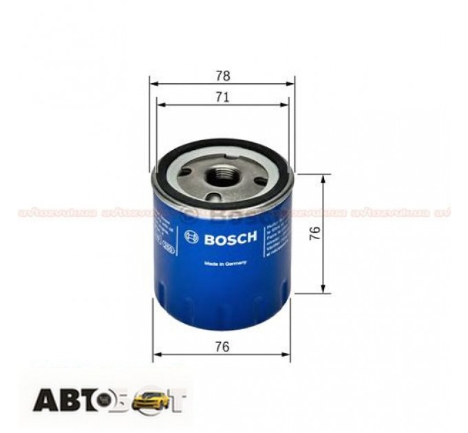 Фільтр оливи Bosch F 026 407 078, ціна: 219 грн.