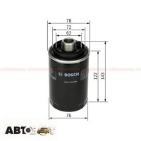 Масляный фильтр Bosch F 026 407 080