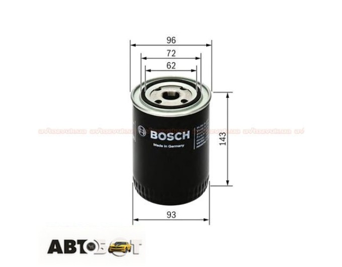 Масляный фильтр Bosch F 026 407 083, цена: 971 грн.
