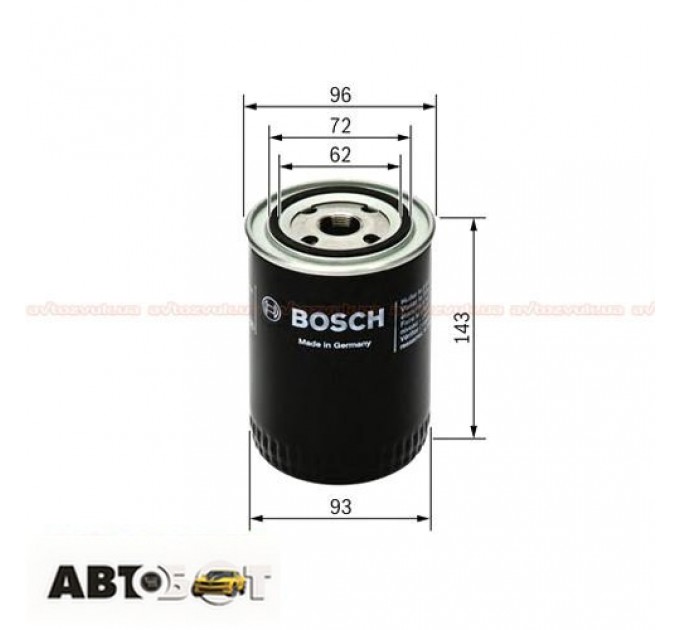 Фільтр оливи Bosch F 026 407 083, ціна: 668 грн.
