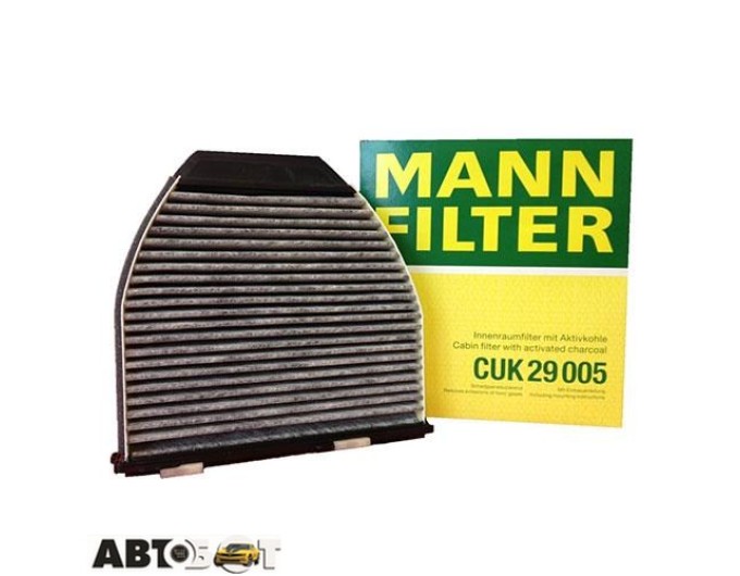Салонний фільтр MANN CUK 29 005, ціна: 1 540 грн.