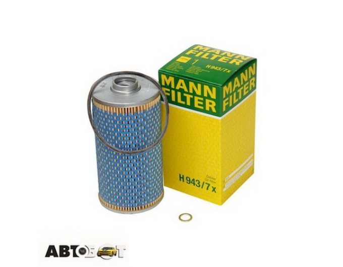 Фільтр оливи MANN H 943/7 x, ціна: 800 грн.