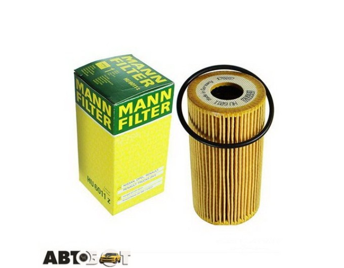 Фільтр оливи MANN HU 6011 z, ціна: 509 грн.