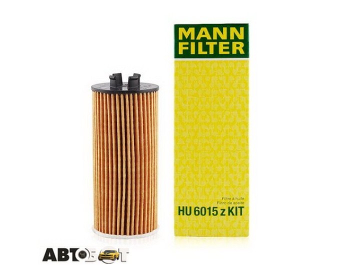 Фільтр оливи MANN HU 6015 z KIT, ціна: 853 грн.