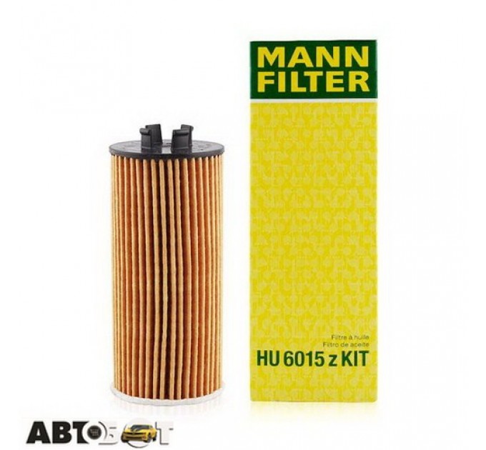 Масляный фильтр MANN HU 6015 z KIT, цена: 615 грн.