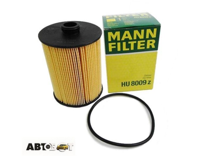 Фільтр оливи MANN HU 8009 z, ціна: 1 198 грн.