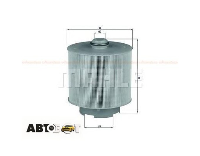 Воздушный фильтр MAHLE LX1006/2D, цена: 1 186 грн.