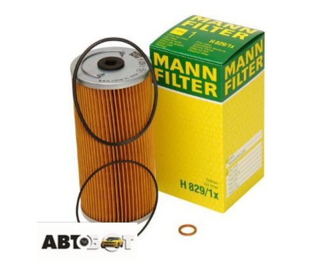 Фільтр оливи MANN H 829/1 x, ціна: 628 грн.