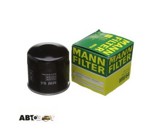 Фільтр оливи MANN MW 64, ціна: 557 грн.