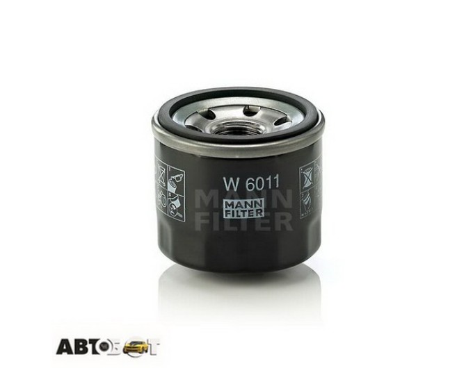 Фільтр оливи MANN W 6011, ціна: 488 грн.