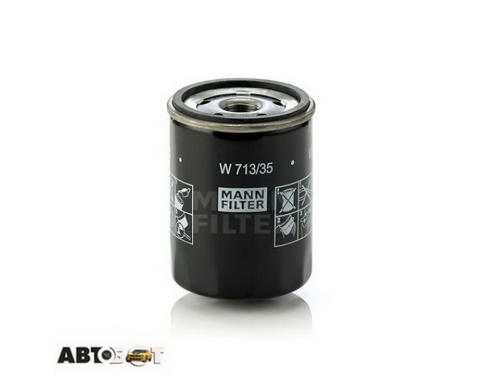 Фільтр оливи MANN W 713/35, ціна: 830 грн.