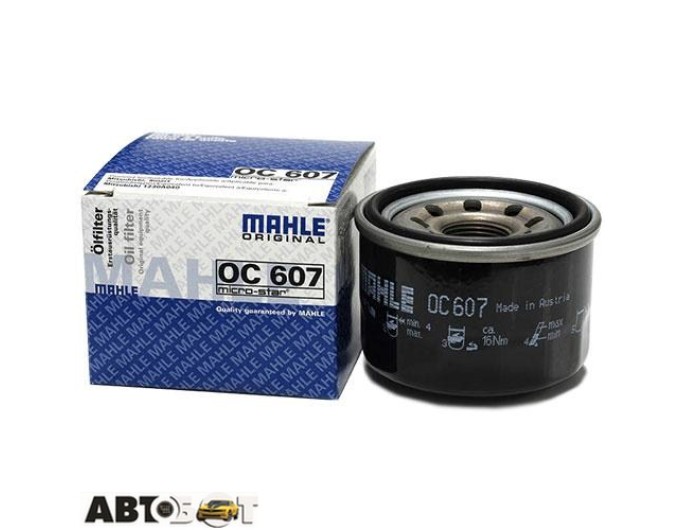 Масляный фильтр MAHLE OC 607, цена: 518 грн.