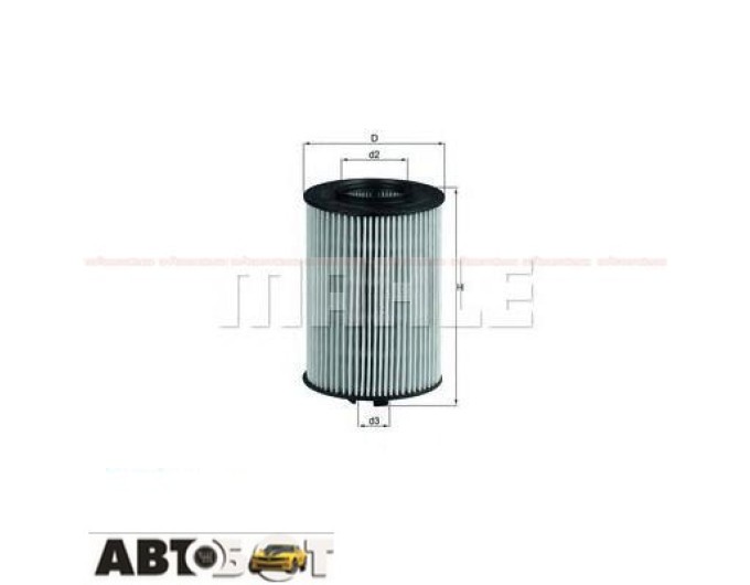Фільтр оливи MAHLE OX 382D, ціна: 448 грн.
