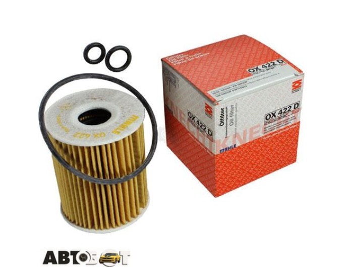 Фільтр оливи MAHLE OX 422D, ціна: 457 грн.