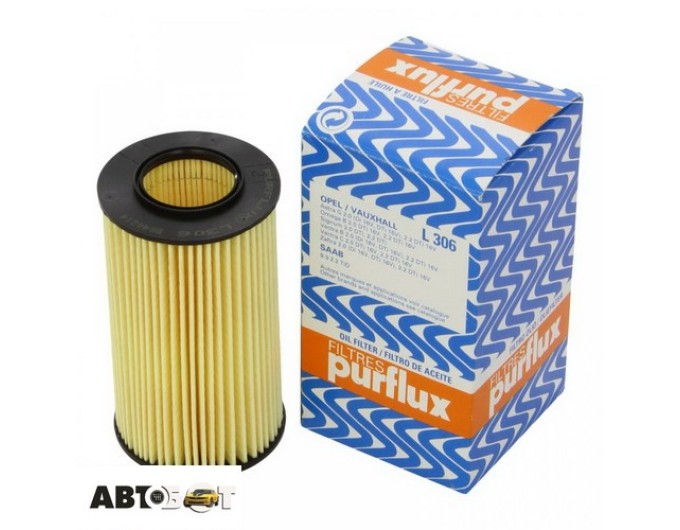 Фільтр оливи PURFLUX L306, ціна: 377 грн.