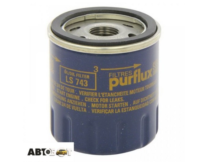 Фільтр оливи PURFLUX LS743, ціна: 306 грн.