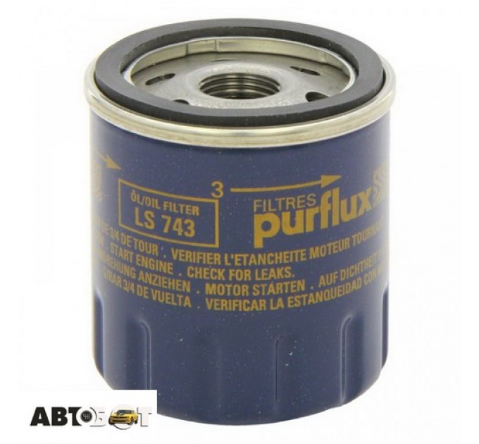 Фільтр оливи PURFLUX LS743, ціна: 215 грн.