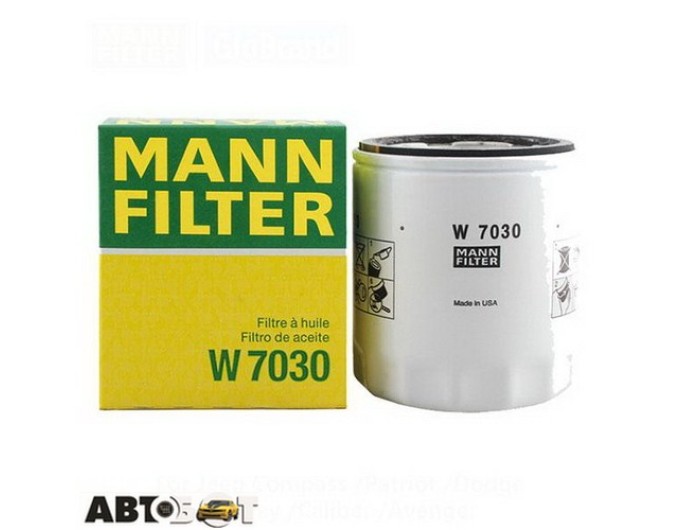 Фільтр оливи MANN W 7030, ціна: 617 грн.