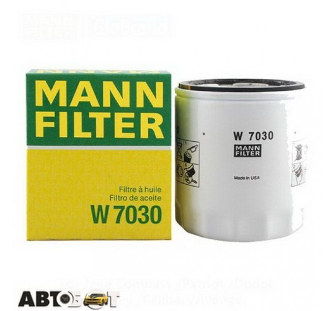 Фільтр оливи MANN W 7030, ціна: 464 грн.