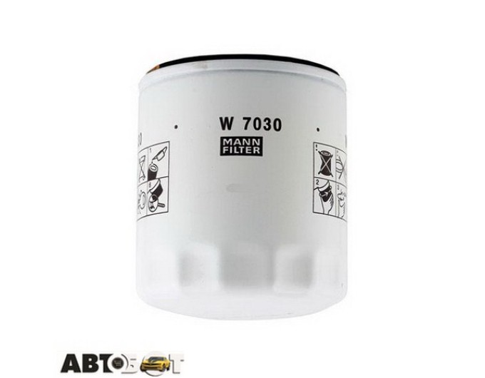 Фільтр оливи MANN W 7030, ціна: 617 грн.