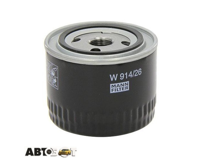 Фільтр оливи MANN W 914/26, ціна: 462 грн.