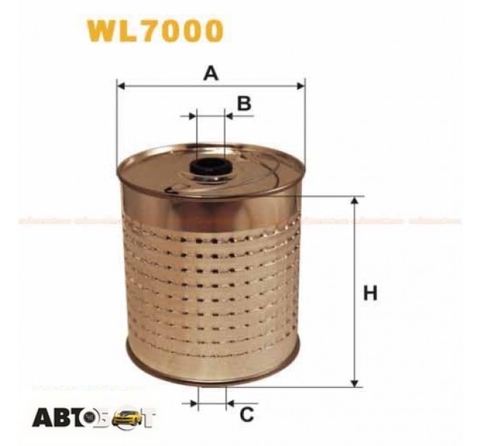 Фільтр оливи WIX WL7000, ціна: 262 грн.