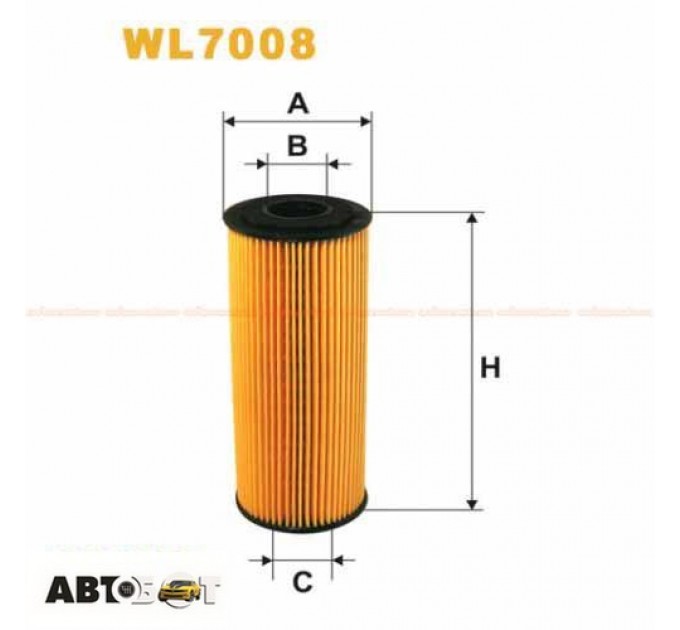 Фільтр оливи WIX WL7008, ціна: 177 грн.