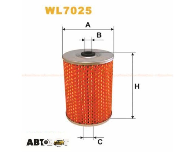 Масляный фильтр WIX WL7025, цена: 290 грн.
