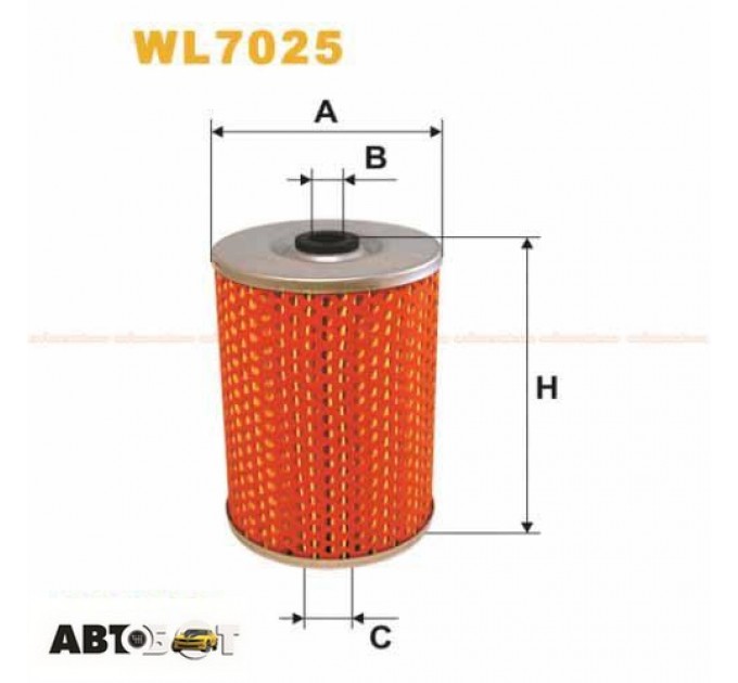 Масляный фильтр WIX WL7025, цена: 222 грн.