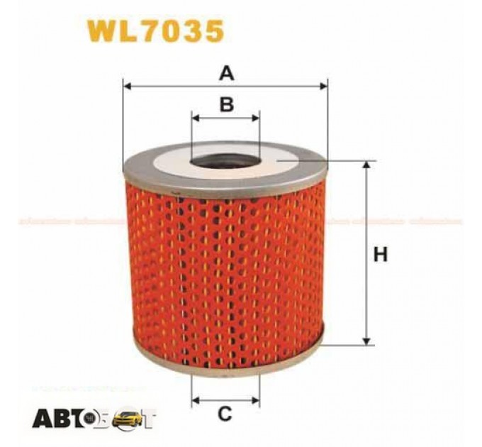 Фільтр оливи WIX WL7035, ціна: 218 грн.