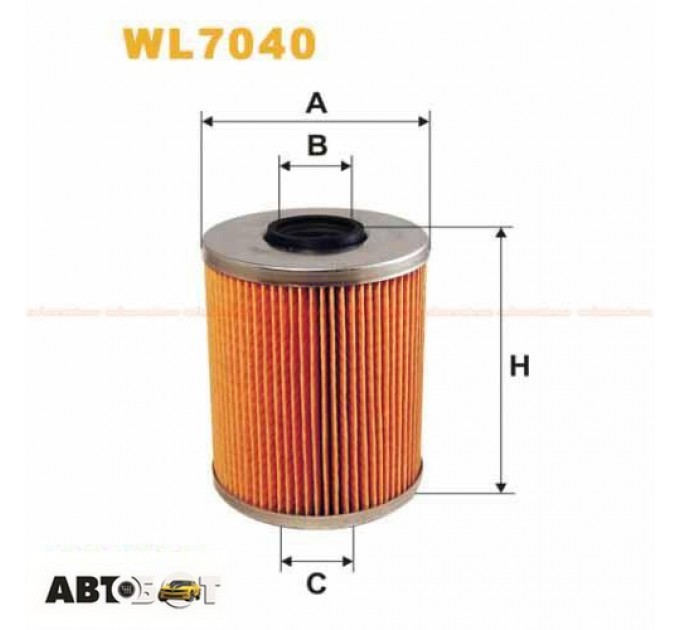 Фільтр оливи WIX WL7040, ціна: 178 грн.