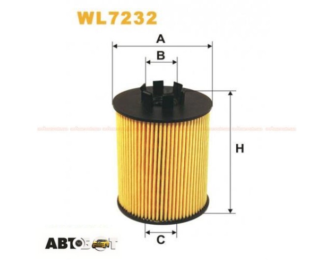Масляный фильтр WIX WL7232, цена: 192 грн.