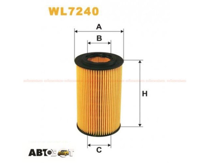 Масляный фильтр WIX WL7240, цена: 227 грн.