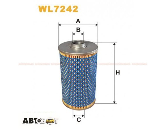 Масляный фильтр WIX WL7242, цена: 850 грн.