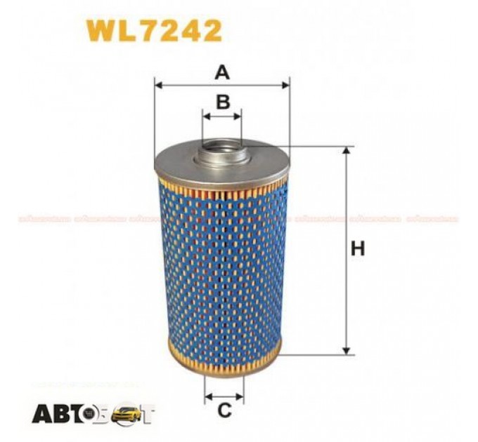 Масляный фильтр WIX WL7242, цена: 723 грн.