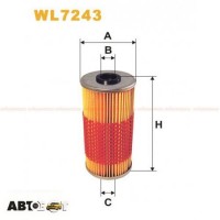 Масляный фильтр WIX WL7243