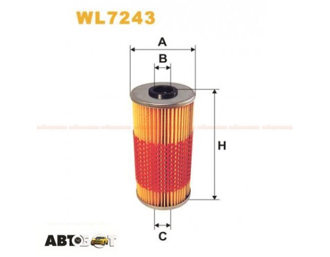 Масляный фильтр WIX WL7243, цена: 328 грн.