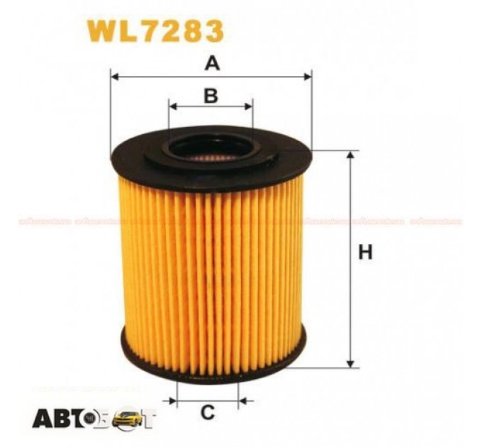 Фільтр оливи WIX WL7283, ціна: 238 грн.